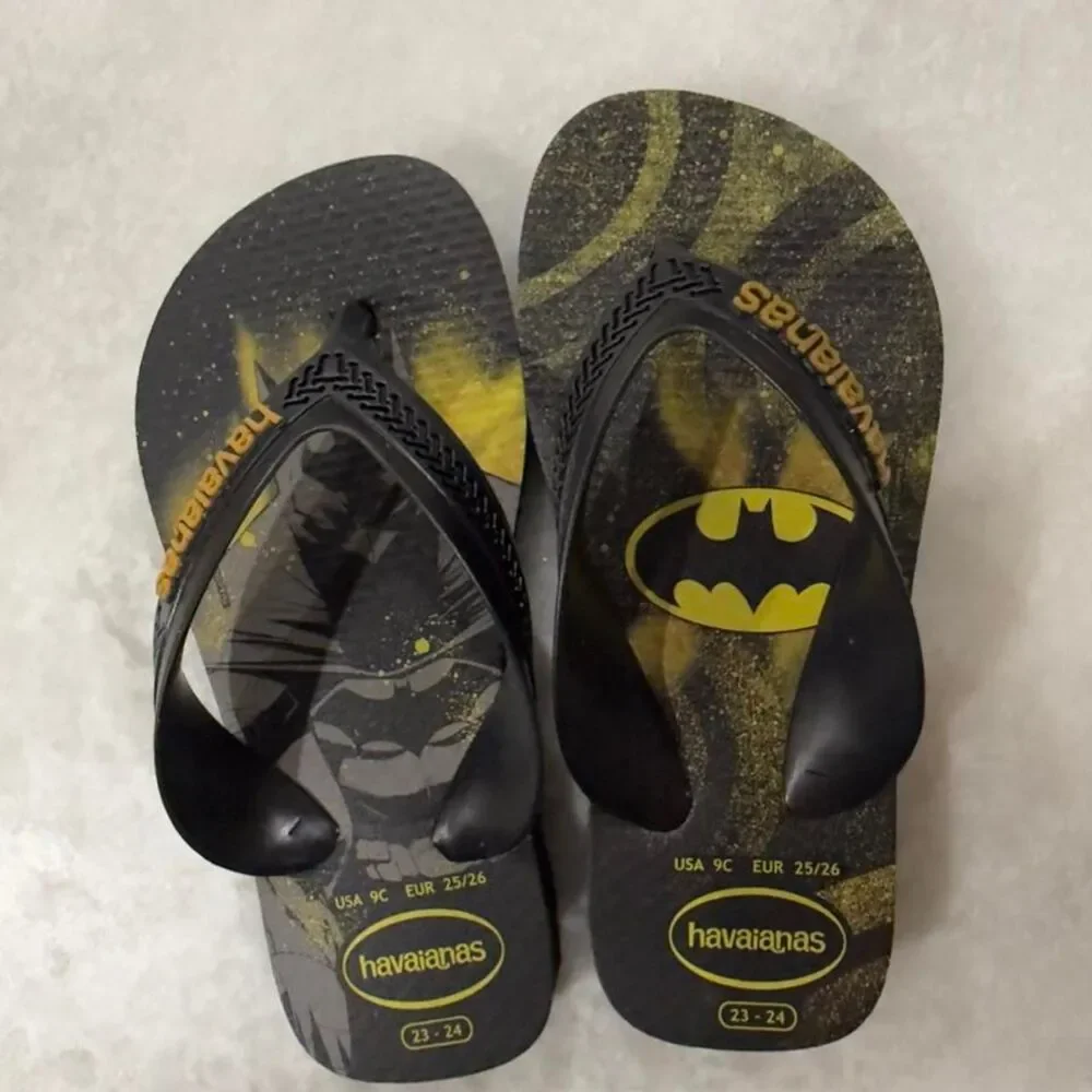 Havaianas Kids Batman Flipflops
